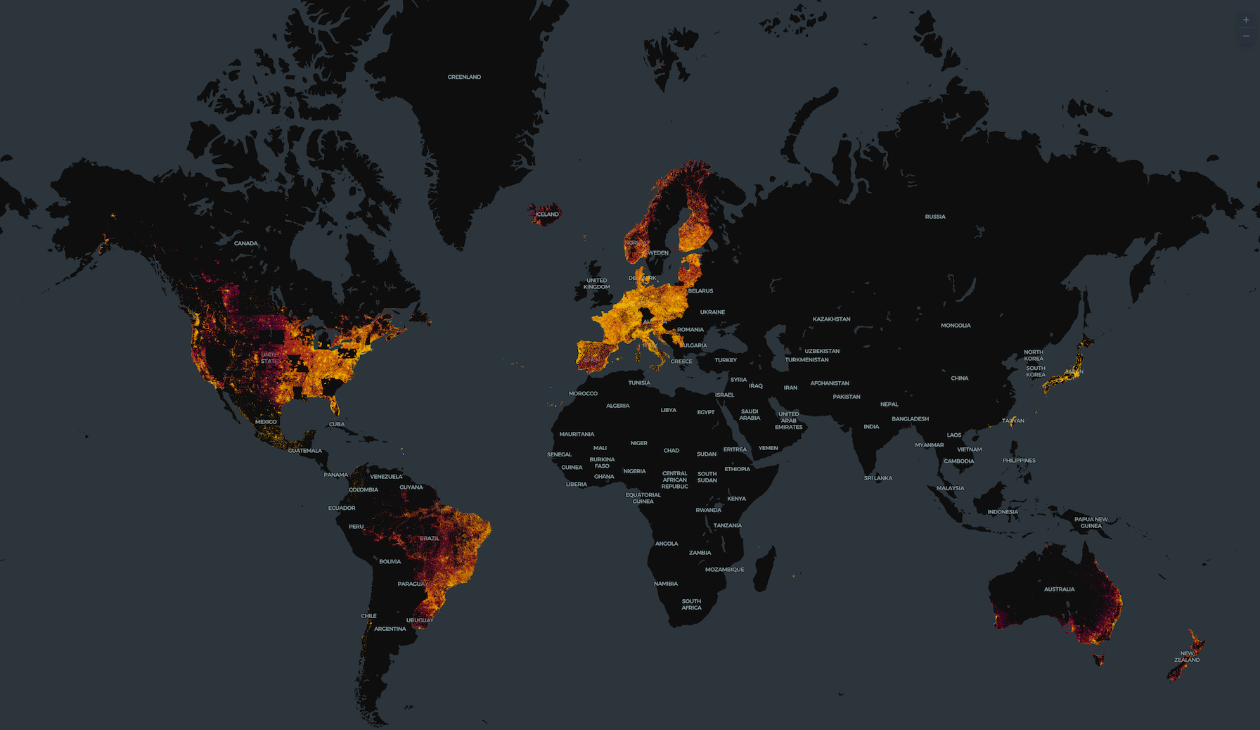 Overture address coverage